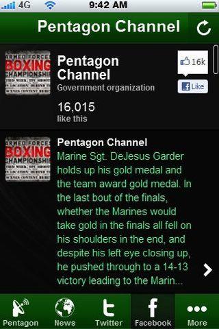 Pentagon Channel Screen 3