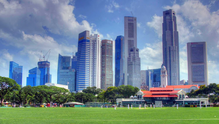 Padang in Central Singapore.