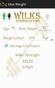 Max Weight Premium