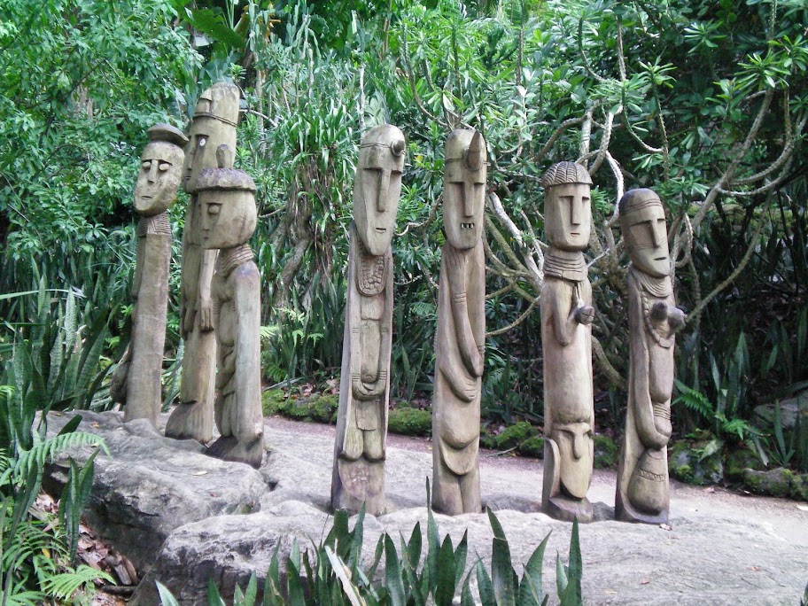 Décor dans le Zoo