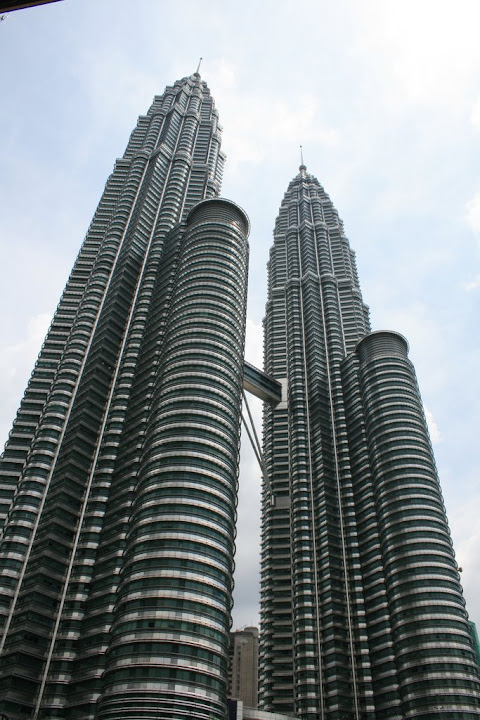 Vue des Twin Towers Petronas
