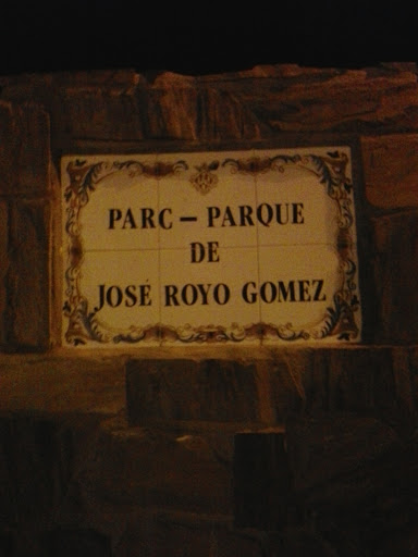 Parque de José Royo Gómez