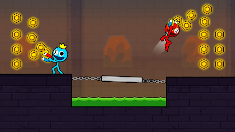 Red and Blue Stickman 2 1