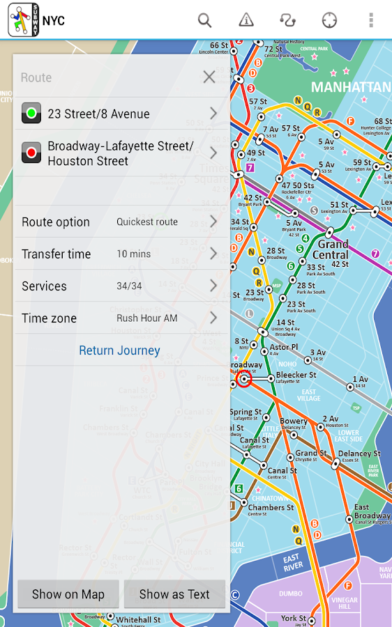 new york subway is a superb map and route planner for the nyc subway ...