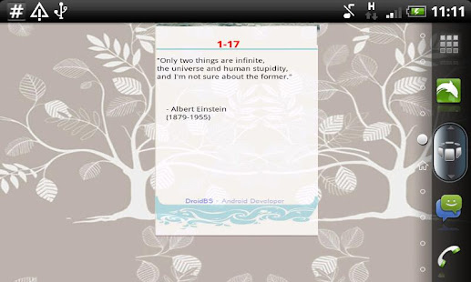 Quote Calendar Live Wallpaper(圖5)-速報App