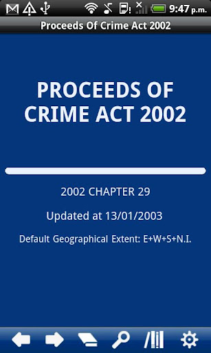 Proceeds of Crime Act 2002