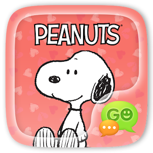 GO SMS PRO PEANUTS STICKER logo