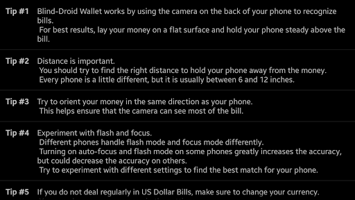 【免費工具App】Blind-Droid Wallet — RON-APP點子