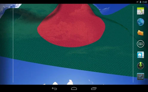 3D Bangladesh Flag Live Wallpaper(圖8)-速報App