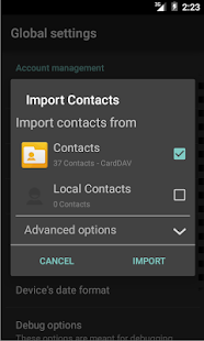 CardDAV-Sync - screenshot thumbnail