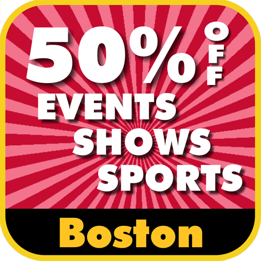 50% Off Boston Events LOGO-APP點子