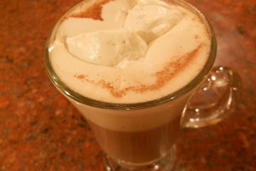 Cardamom Hot Chocolate with Cardamom Whipped Cream 