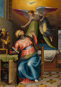 RIJKS: Marcello Venusti: Annunciation to the Virgin 1570