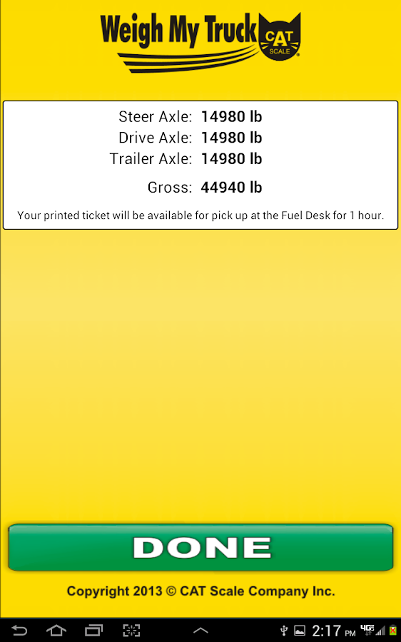 Weigh My Truck Android Apps on Google Play