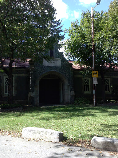 Hayden Library Gatehouse Arch