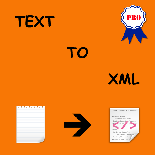 Text to XML (PRO) LOGO-APP點子