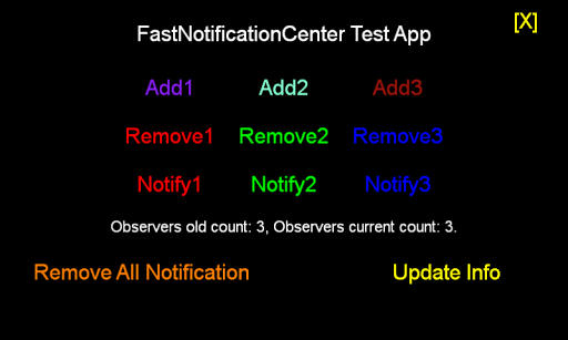 FastNotificationCenter Demo