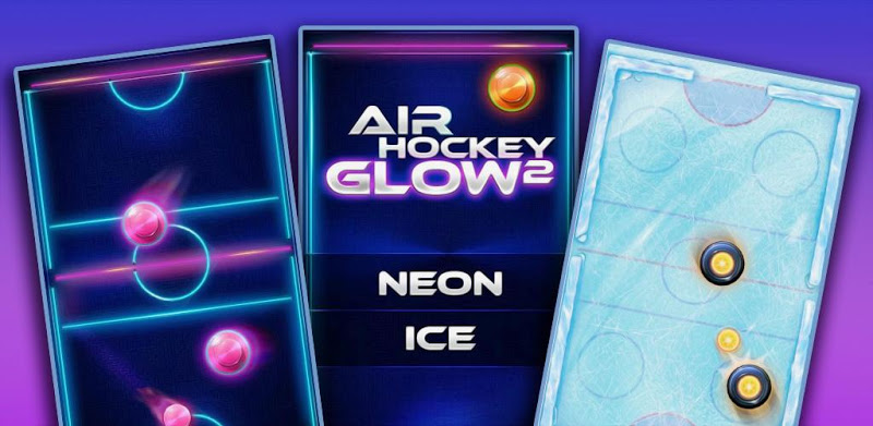 Air Hockey Glow 2