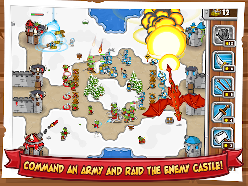 Android application Castle Raid 2 screenshort