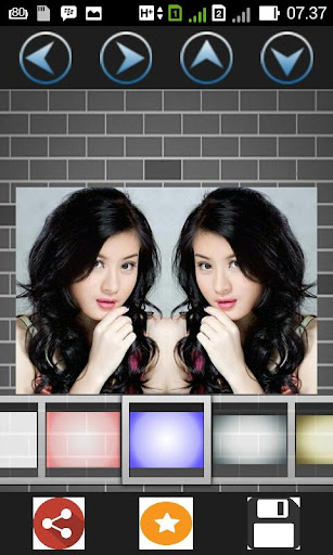 Photo Mirror Efect Editor