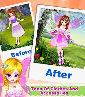 Butterfly Fairy Girls Dress Up Screenshots 1