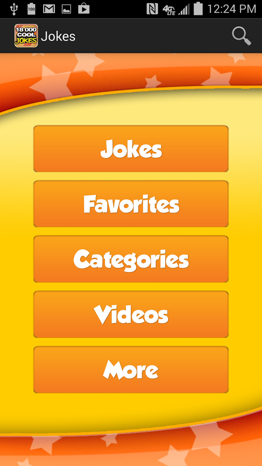 18,000 COOL JOKES PRO Screen 1