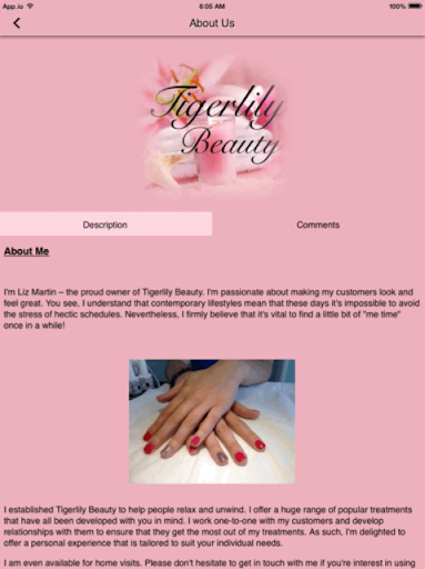 【免費商業App】Tigerlily Beauty-APP點子