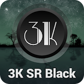 3K SR BLACK - Icon Pack