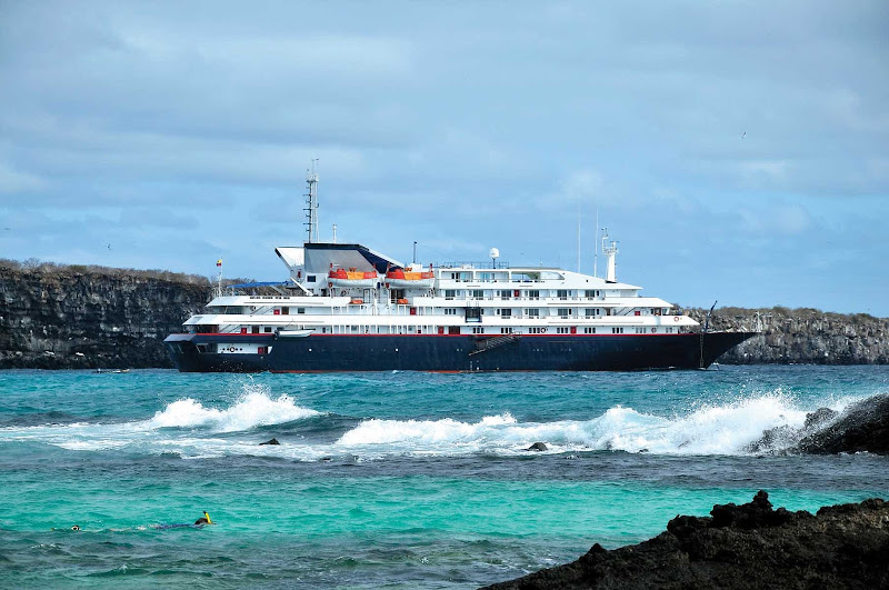 Silver Galapagos carries 100 passengers, and every suite has an ocean view.