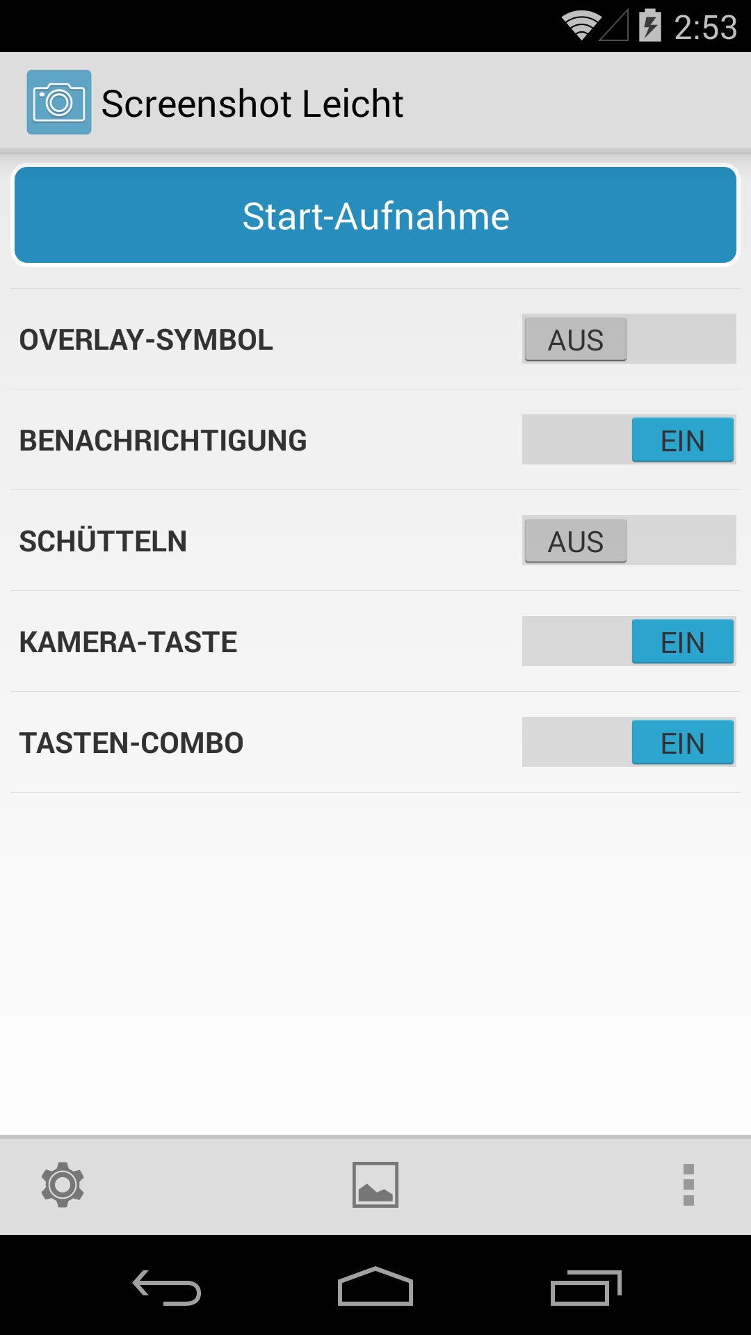 Android application Screenshot Easy screenshort