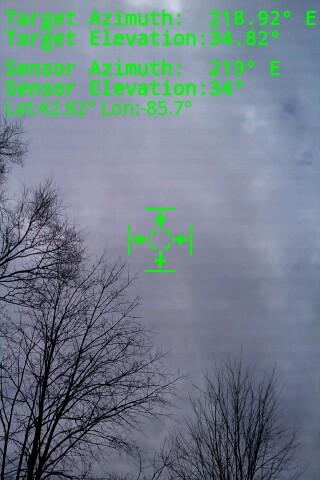 Android application Satellite Finder screenshort