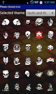 How to download Skulls and More Go Launcher 1.0 unlimited apk for android