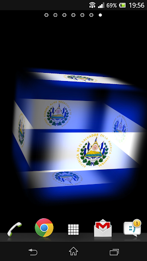 3D El Salvador Live Wallpaper