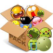 Emoticons pack, Green  Icon