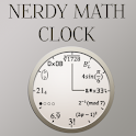 Nerdy Math Clock logo