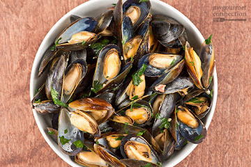 Belgian Ale-Braised Mussels