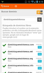 Busca Dominios - SI2 Screenshots 1