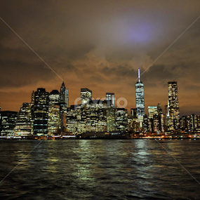 No Sleep In Brooklyn by Ray Hepworth - City,  Street & Park Skylines
