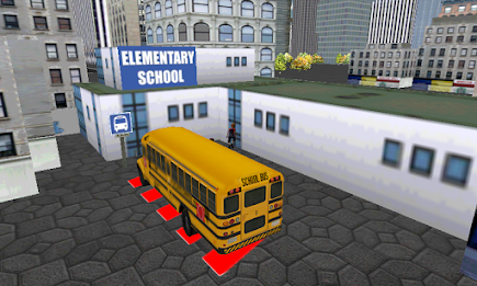 Schoolbus Driving Simulator 3D poster 13