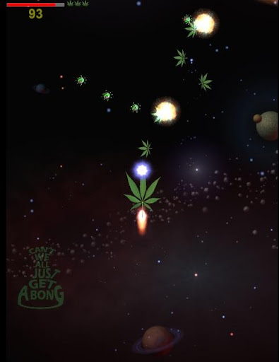 【免費動作App】Space Weed Shoot Game-APP點子