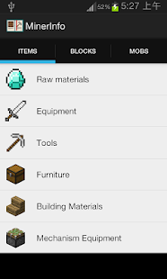 Lastest MinerInfo - Crafting Handbook APK for PC