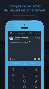 Android application Flooz screenshot