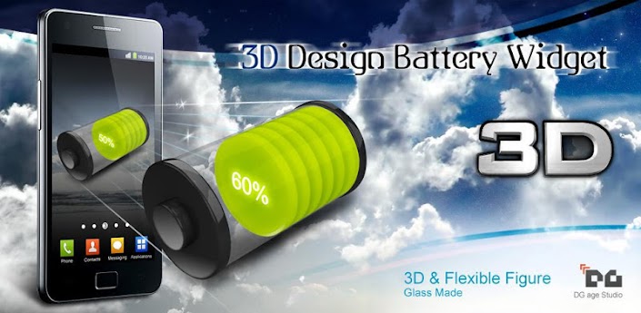 3D Design Battery Widget
