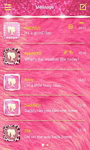 GO SMS PRO LUXURY PINK THEME(圖2)-速報App