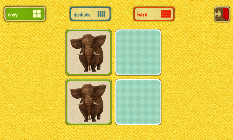 Animal Memory for kids Screen 2