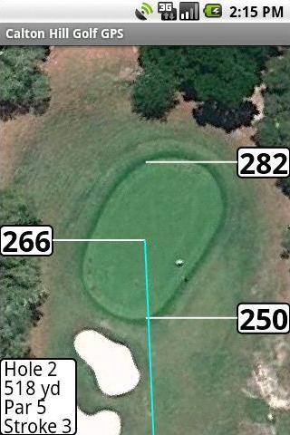 Calton Hill Golf GPS Plus Screen 2