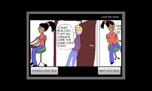Android application Sweety Comic Strip screenshort