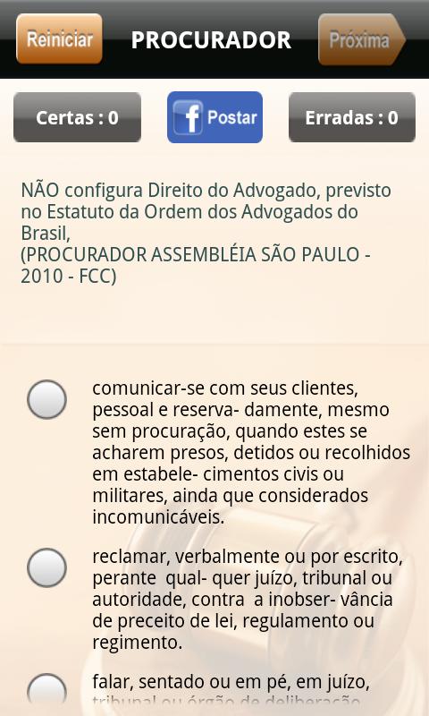 Procurador Screen 2