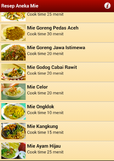 【免費書籍App】Resep Aneka Mie-APP點子
