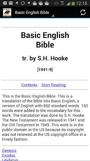 Basic English Bible